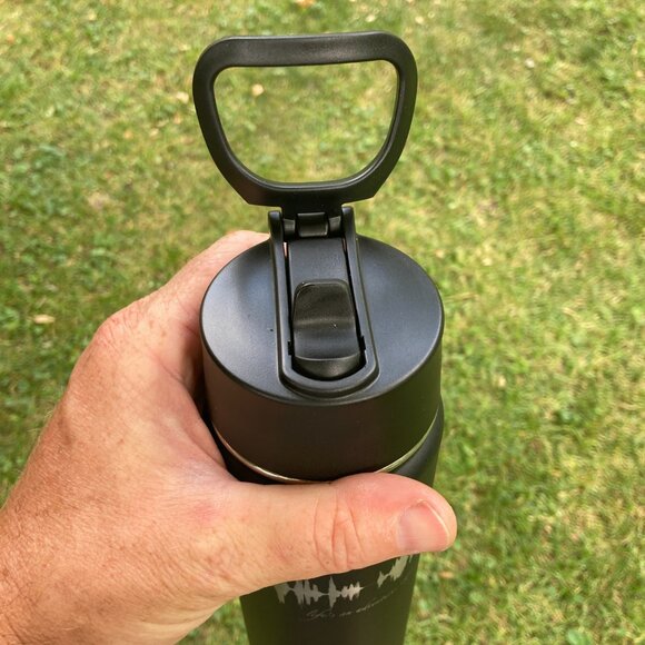 Life's An Adventure, Enjoy The Ride Soundwave 22oz Water Bottle - Picture 7 of 12